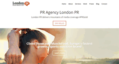 Desktop Screenshot of londonpragency.com